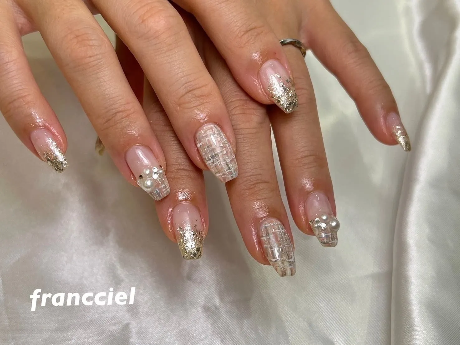 ぷっくりツイード